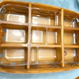 Peterboro Buffet Serving Basket w/Liners & Dividers
